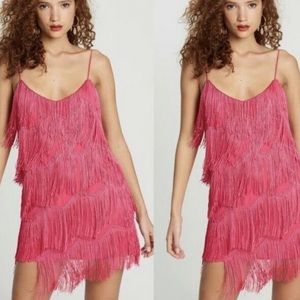 NWT - Finders Keepers Fringe Mini Dress
